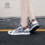 AFNI2021春季新款英伦百搭单鞋厚底软皮乐福小皮鞋LBZS1111049