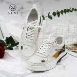 AFNI2021春季新款真皮爆款平底女鞋百搭软底轻便一脚蹬板鞋子LAXX1111018