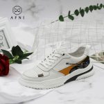 AFNI2021春季新款真皮爆款平底女鞋百搭软底轻便一脚蹬板鞋子LAXX1111018