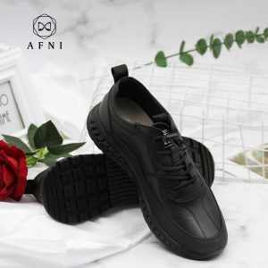 AFNI2021春季新款休闲英伦百搭真皮商务休闲皮鞋男M...