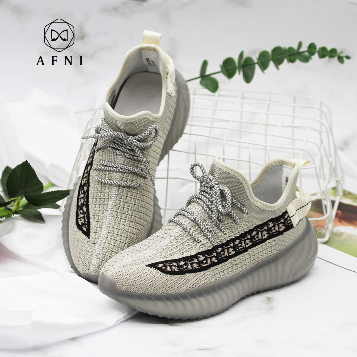 AFNI2021春季新男鞋春秋网面透气运动休闲时尚椰子鞋MAXX1111093