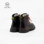AFNI2020冬季新款英伦风彩虹系带儿童短靴TXX065D