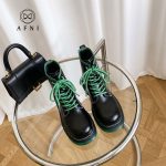 AFNI2021夏季新款欧洲站老爹鞋女ins网红真皮厚底百搭休闲运动女鞋LAXX1211128