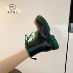 AFNI2021夏季新款欧洲站老爹鞋女ins网红真皮厚底百搭休闲运动女鞋LAXX1211128