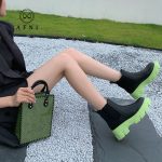 AFNI2021春夏新款真皮小白鞋女厚底松糕女鞋休闲百搭板鞋LAXX1211256